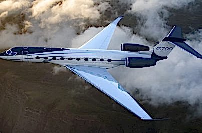 Gulfstream G700'den iki hız rekoru